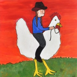 Willie on a Chicken. David K